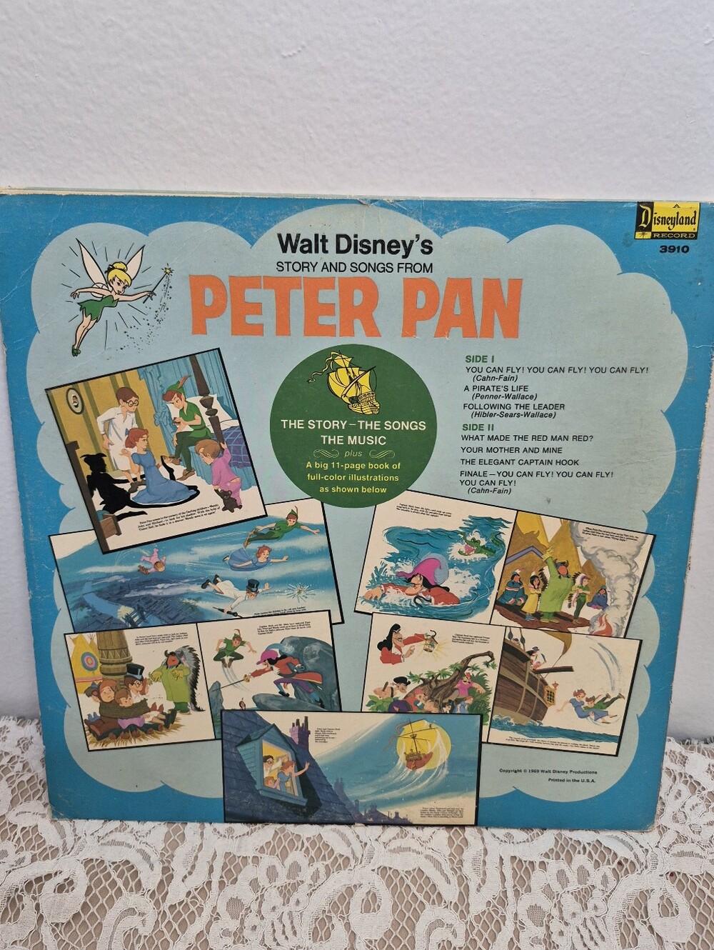 Peter Pan Vinyl 1969 - Picture 2 of 9